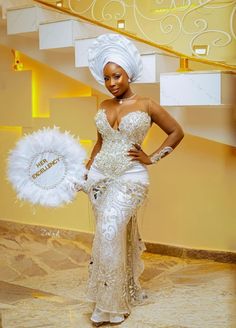 Customized Hand Fan Feather Hand Fan Brides Hand Fan - Etsy Nigeria Elegant Wedding Gown With Feathers, Igbo Traditional Hand Fan, Nigerian Traditional Wedding Hand Fan, Nigerian Hand Fan, Bride Fan, African Hand Fans, Traditional Wedding Hand Fan, African Fan, Cultural Outfits