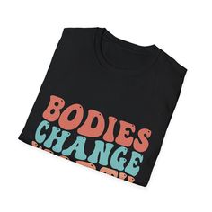 ABOUT Introducing the Bodies Chage Worth Doesn't Unisex Soft Style Tee, the perfect combination of comfort and attitude. Made with soft fabric and a powerful slogan, this tee is a must-have for those who refuse to conform to society's standards. Embrace your uniqueness and make a statement with this tee. DETAILS Unisex style Soft, lightweight fabric Casual fit Pearlized, tear-away label for total wearing comfort Crew neckline Made with 100% ring-spun cotton Made using ethically grown and harvest Casual Fits, Fashion Tees, Unisex Fashion, Must Haves, Soft Fabrics, T Shirt, Fabric, How To Wear