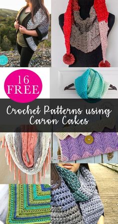 crochet patterns using cotton cakes