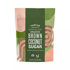 the five market organic brown coconut sugar