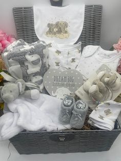 New Mum Hamper, Kids Hamper, Baby Shower Hamper, Elephant Photo, Baby Wrap Blanket, Newborn Baby Boy Gifts, Unisex Baby Gifts, Rock A Bye Baby, Baby Gift Hampers