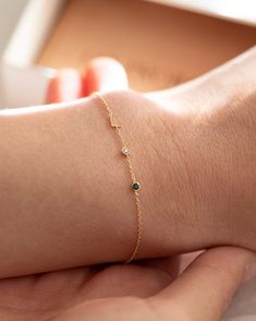 Experience the elegance and exclusivity of our 14k gold birthstone letter bracelet, personalized with your initials and gemstone of choice. This minimalist yet striking piece is perfect for everyday wear and can be worn alone or layered with your favorite bracelets. Customization options are available • Each bracelet includes your choice of birthstone and initials• Each initial measures approx. 4.8mm• Available in 14K Yellow Gold or 14K White Gold• Birthstone measures 2mm* Leave us your initials Initials Bracelet, Initial Bracelet Gold, Everyday Bracelet, Letter Bracelet, Diamond Free, Initial Bracelet, Gold Initial, The Numbers, Ring Bracelet