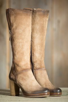 Women's Manas Ines Tall Suede Boots | Overland Tall Suede Boots, Leather Boots For Women, Tall Girl Fashion, Big Closet, Footwear For Women, Leather Hats, Comfortable Boots, Leather Boots Women, Fabulous Shoes