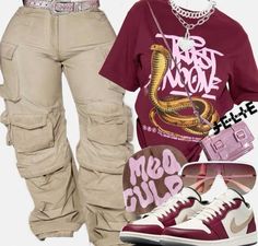 Concert Outfit Cargo Pants, Lazy Day Outfits