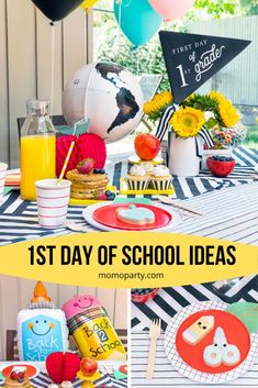 the first day of school ideas for kids are here and it's easy to make