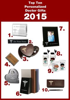 the top ten personalized doctor gifts for 2013 - present him with love and appreciation