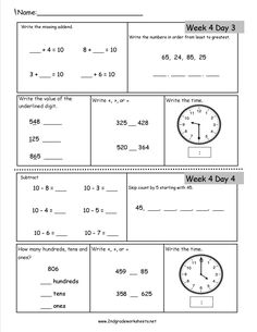 the worksheet for telling time to students