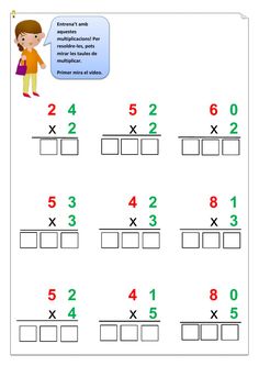 the worksheet for addition to two digit numbers is shown in red and green