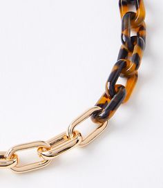 With a mix of glossy tortoiseshell print and solid links, this statement necklace channels perfectly modern polish. Spring ring closure. 17" long with 2" extender.,Imported:Imported Loft Tortoiseshell Print Link Statement Necklace Tortoise Shell Brown Women's by Loft Size Regular - One Size Tortoise Shell Brown Women's Necklaces, Jewelry Promo Gifts, Hair Accessories Jewelry, Necklaces Jewelry, Dress With Cardigan, Grey Fashion, Tortoise Shell, Hat Hairstyles, Spring Rings, Tortoise