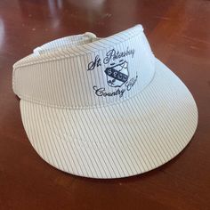 St. Petersburg Country Club Tour Visor. Unisex One Size Fits All. Very Lightly Worn. If Washed Would Look Brand New. Very Much A Tour Visor Sits Very High Looks Vintage, But Is New. Golf Visor, Country Club, Ladies Golf, Golf Outfit, Looks Vintage, One Size Fits All, Accessories Hats, Mens Accessories, Man Shop