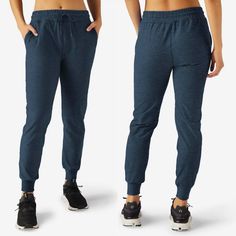 Beyond Yoga Spacedye Commuter Midi Joggers Pants In Navy, Size L New W/Tag, Retail $120 Features Drawstring Waistband Hip On-Seam Pockets Banded Hems Space Dye Design Made In Usa Material & Care 87% Polyester/13% Elastane Machine Wash Size & Fit Fits True To Size, Order Your Normal Size High Rise: 9" Length: 28" Inseam About The Brand Developed By Yoga Instructor Jodi Guber Brufsky, Beyond Yoga's Buttery Soft Activewear And Athleisure Was Made To Move With You, From Perfecting Your Downward Dog Blue Activewear Pants For Jogging, Blue Activewear For Jogging, Blue Joggers With Comfort Waistband For Sports, Blue Jogging Activewear With Comfort Waistband, Blue Athleisure Joggers For Workout, Blue Yoga Pants With Elastic Waistband For Gym, Blue Stretch Joggers With Moisture-wicking, Stretch Blue Joggers With Moisture-wicking, Sporty Blue Yoga Pants With Elastic Waistband