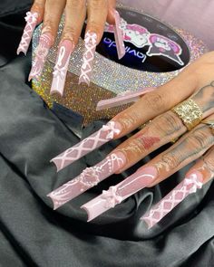 Edgy Nails, Long Acrylic Nails Coffin, Exotic Nails, Acrylic Nails Coffin Pink, Unique Acrylic Nails, Long Square Acrylic Nails, Bling Acrylic Nails, Acrylic Nails Coffin Short