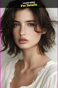 #hairstyle #diamond #face #hairstylediamondface Haircuts For Oval Faces, Brown Short Hair, Haircut For Square Face, Oval Face Haircuts, Hair To One Side, Diamond Face Shape, Oval Face Hairstyles, Bow Hairstyle