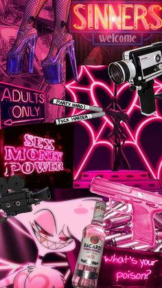 #angeldust #hazbinhotel #stripper #poledance #pink Your Aesthetic, Connect With People, Creative Energy, Angel, Energy, Black