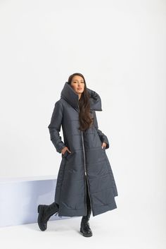 Futuristic Long Sleeve Winter Outerwear, Cyberpunk Hooded Jacket With Adjustable Hood For Winter, Cyberpunk Long Sleeve Winter Outerwear, Cyberpunk Outerwear With Detachable Hood For Fall, Futuristic Long Sleeve Hooded Jacket For Winter, Cyberpunk Winter Hooded Jacket, Futuristic Hooded Jacket With Detachable Hood, Futuristic Hooded Jacket For Fall, Cyberpunk Hooded Jacket With Detachable Hood For Fall