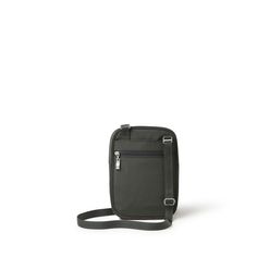 Brilliantly versatile crossbody travel bag with multiple pockets. A smart choice for airport days—stowing your ticket, passport, cell phone and more. Exterior dimensions: 6" w x 9" h x 1.5" d, 10 oz. Versatile Anti-theft Travel Accessories, Versatile Travel Accessories With Anti-theft Pocket, Practical Travel Accessories With Cell Phone Pocket, Crossbody Travel Bag, Crossbody Bags For Travel, Travel Bag, Cell Phone, Exterior, Travel