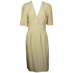 Chloe Beige Silk Dress - 38 Beige Silk Dress, Beige Silk, Silk Lingerie, Over Sized, Silk Pajamas, Silk Dress, Day Dresses, Side Zipper, Chloe