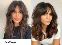 Butterfly Haircut Curly Hair Medium, Wavy Butterfly Cut, Butterfly Haircut 2023, Hair Cuts 2024trends Medium, Butterfly Bob Haircut, Butterfly Haircut Curly Hair, Long Hair Female, Haircut Models, Butterfly Hairstyle