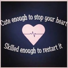 a pink heart with the words cut enough to stop your heart skilled enough to rest it