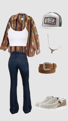 Western Asthetics Outfit, Two Stepping Outfit Country, Western Outfits Concert, Pbr Outfits, Destiny Aesthetic, Summer Western Outfits, Simple Western Outfits, Concert Outfit Country