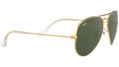 Currently one of the most iconic sunglass models in the world, Ray-Ban Aviator Classic sunglasses were originally designed for U.S. aviators in 1937. Aviator Classic sunglasses are a timeless model that combines great aviator styling with exceptional quality, performance and comfort. With a classic gold frame, you can see the world through a variety of lens colors including crystal brown, crystal green, G-15 polarized and more that provide optimum visual clarity and 100% UV protection. Model Sunglasses, Chloe Kids, Crystal Green, Ray Ban Aviator, Classic Sunglasses, Ray Ban Aviators, Aviator Style, Classic Gold, Green Crystals