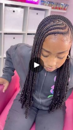 38K views · 730 reactions | Xelayna ☺️💕. Lemonade/side braids X knotless ! 😍 she’s ready for Paris 🤩✈️

•
•
•
•
•
•
•
@preciiouskids | preciiouskids Kids Lemonade Braids, Knotless Braids For Kids, Braid Styles For Girls, Side Braids, Lemonade Braids, Side Braid, Kids Braided Hairstyles