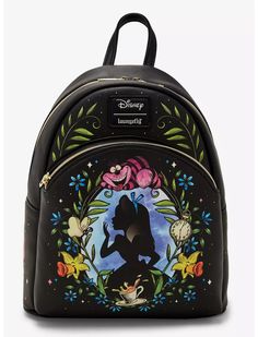 Loungefly Disney Alice In Wonderland Cameo Mini Backpack Dark Alice In Wonderland, Disney Alice In Wonderland, Best Lunch Bags, Disney Alice, Lady And The Tramp