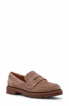 Anne Klein Emmylou Penny Loafer (Women) | Nordstrom An Apron, Loafer Women, Penny Loafer, Chunky Platform, Penny Loafers, Stacked Heel, Anne Klein, Loafers For Women, On Earth