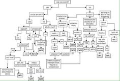 MBTI Flow Chart bahahahahahahaha i got INFJ :P