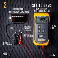 an electronic device with instructions on how to wire it and what to use the wires