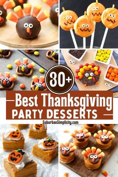 the best thanksgiving party desserts