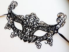 "Venetian Mask Masquerade Mask Face Masks Themed party Mask Lace Mask These seductive and feminine masks are each intricately embroidered with care & attention to detail. The Cotton Embroidery thread allows for a soft to the touch feel & long comfortable wear no matter the occasion. Lightweight lace base painted & embellished in colors listed or custom painted to match your outfit. S H I P P I N G - Processed same day or within 24 hours. 1-2 day guaranteed delivery services offered, Masquerade Mask Women, Elegant Face Mask, Black Masquerade Mask, Mask Ball, Opera Mask, Venetian Masquerade Masks, Thank You Wishes, Ball Mask, Party Mask