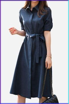 Pretty Work Dress, Confident Fashion Style, Womens Spring Casual Outfits, Classy Winter Dresses, Madame Secretary Wardrobe, Trend Dresses 2024, Button Down Shirt Over Dress, Diplomat Aesthetic Outfit, Waist Accentuating Outfit