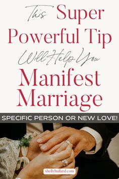 This Super Powerful Tip Will Help You Manifest Marriage – Specific Person or New Love!	This Super Powerful Tip Will Help You Manifest Marriage – Specific Person or New Love! Manifesting Marriage, Marriage Vision Board, Dream Relationship