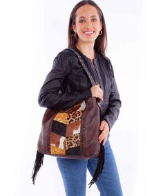 Scully Wrangler's Way - Women's Handbag - Hatcountry Western Style Brown Bag For Fall, Western Brown Bags For Fall, Brown Leather Bags For Rodeo, Brown Hand Tooled Bag For Rodeo, Hand Tooled Brown Bags For Rodeo, Hand Tooled Brown Bag For Rodeo, Brown Rectangular Bag For Rodeo, Rectangular Brown Bag For Rodeo, Western Style Brown Bags For Rodeo