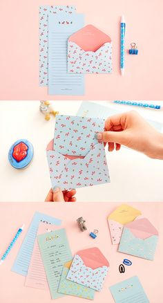 Long Letter, Snail Mail Pen Pals, Stationary Craft, Thinking About Them, Diy Stationary, Stationery Obsession, Stationary Supplies, Planner Obsessed, Diy Notebook