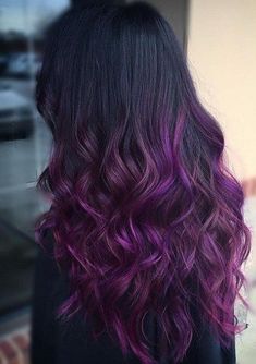 Add delicate and delicious tints to your locksFind out the latest and trendy variations of ombre highlights in 2023Check out the ideas at The Right Hairstyles. Purple And Black Hair, Ombre Hair Color Ideas, The Right Hairstyles, Purple Highlights, Ombre Hair Color, Hair Color Ideas, Ombre Hair, Hair Colors, Wavy Hair