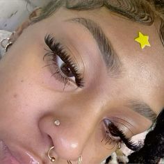 @zariipostedthat Eyebrow Tech, Lashes And Eyebrows, Cute Nose Piercings, Arched Eyebrows