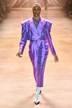 Christopher John Rogers, Winter Typ, 2020 Runway, Runway Trends, Vogue Fashion, Fall Fashion Trends, Looks Style, High Fashion