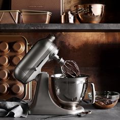 an image of a kitchen mixer being used