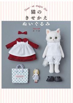 the doll is wearing a white dress and red bow tie, with shoes on it