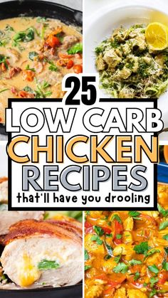 25 low carb chicken recipes that i have you drooling about in the kitchen