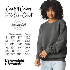 Wrap yourself in divine comfort and radiate your faith with our "Shine" Lightweight Crewneck Sweatshirt. Crafted from 100% cotton in a soothing butter hue, this cozy sweatshirt serves as a gentle reminder to let your inner light shine brightly, illuminating the world with love, grace, and unwavering faith. Embrace warmth, comfort, and spiritual inspiration with this uplifting wardrobe essential. This inspirational sweatshirt features a rolled forward shoulder and is printed with OEKO-TEX-certified low-impact dyes. Lastly, Comfort Colors is a proud member of the US Cotton Trust Protocol which means sustainable cotton sourcing that's good for the environment. Size Chart shown in images. .: 100% ring-spun cotton.: Light fabric (6.4 oz/yd² (217 g/m²)).: Relaxed fit.: Sewn-in twill label Comfortable Cotton Sweatshirt For Relaxation, Crew Neck Cotton Sweatshirt For Relaxation, Cotton Crew Neck Sweatshirt For Relaxation, Inspirational Winter Sweatshirt With Relaxed Fit, Inspirational Relaxed Fit Sweatshirt For Winter, Inspirational Crew Neck Sweatshirt In Relaxed Fit, Unwavering Faith, Denim Hoodie, A Gentle Reminder