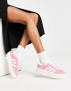 Adidas Shoes Originals, Adidas Branding, Platform Trainers, Trainers Shoes, Adidas Originals Superstar, Cute Sneakers