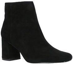 Sleek Block Heel Boots Medium Width, Classic Block Heeled Boots For Fall, Classic Fall Heeled Boots With Block Heel, Chic Stacked Heel Boots, Chic Medium Width Heeled Boots With Stacked Heel, Chic Heeled Boots With Reinforced Block Heel, Chic Block Heel Boots With Reinforced Heel, Sleek Stacked Heel Shoes For Fall, Modern Boots With Block Heel For Fall