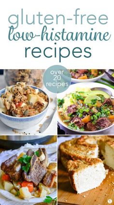 20+ low-histamine recipes. RaiasRecipes.com Mcas Low Histamine Recipes, Low Histamine Quinoa Recipes, Low Histamine Dinner Ideas, Low Histamine Slow Cooker Recipes, Gluten Free Low Histamine Recipes, No Wheat Recipes, Low Histamine Foods Recipes, Low Histamine Snacks Gluten Free