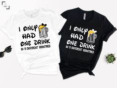 "I only had one drink shirt, Funny Drinking Epcot party shirt, Animal Kingdom,Magic kingdom,Family Vacation shirts, Drinking around the world Hello there! Welcome to our store SerixDesign, we are glad to see you here. The main purpose of our store is to make you happy. We see you as a friend, not just a customer. If you have any questions or would like to purchase a custom design, please contact us. We are sure you will like our designs. We will try our best to make you satisfied. HOW TO ORDER YOUR SHIRT? 1-) Please Check and Review All Photos. 2-) Choose your T-Shirt Size and T-Shirt Color from the drop-down menus. 3-) Choose your amount as much as you want. 4-) Click the ADD TO CART button. You can return or complete the checkout process to add more product colors for your family members Epcot 40th Birthday Shirt, Epcot 21st Birthday Shirts, Epcot Drinking Around The World, 21st Birthday Shirts, Disney 2024, 40th Birthday Shirts, Epcot Shirts, Drinking Around The World, Disney World Shirts