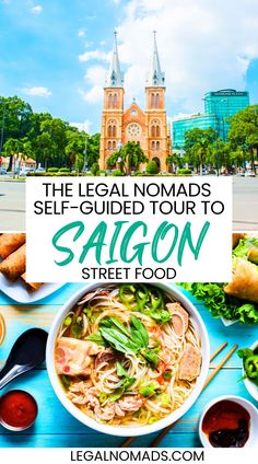 The Legal Nomads Self-Guided Tour to Saigon Street Food Vietnam Street Food, Saigon Travel, Gluten Free Travel, Travel Foodie, Travel Vietnam, Vietnam Food, Saigon Vietnam, Travel Destinations Asia