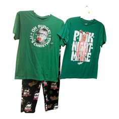 Brand New Men’s A Christmas Story T-Shirts & Pajama Pants Size Large - A Christmas Story Oh Fudge T-Shirt - A Christmas Story Plush Pajama Pants - A Christmas Story Pink Nightmare T-Shirt Price Is For All Smoke Free; Pet Free A Christmas Story Shirt, Plush Pajama Pants, Oh Fudge, Christmas Fudge, Funny Family, Christmas Story, Family Humor, Family Christmas Shirts, A Christmas Story