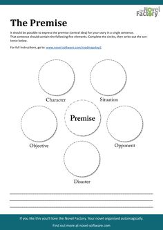 the prehise worksheet with four circles